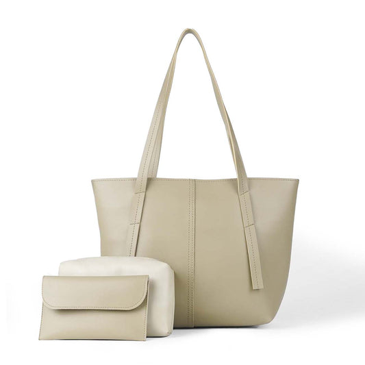 Haul Bag Beige set of 3