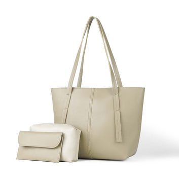 Haul Bag Beige set of 3