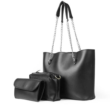 Verona Set Of 3 Bag Black